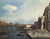 The Grand Canal at the Salute Church by Canaletto